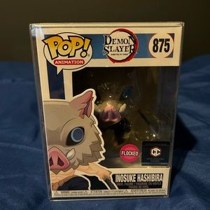 DEMON SLAYER INOSUKE HASHIBIRA FUNKO POP FLOCKED